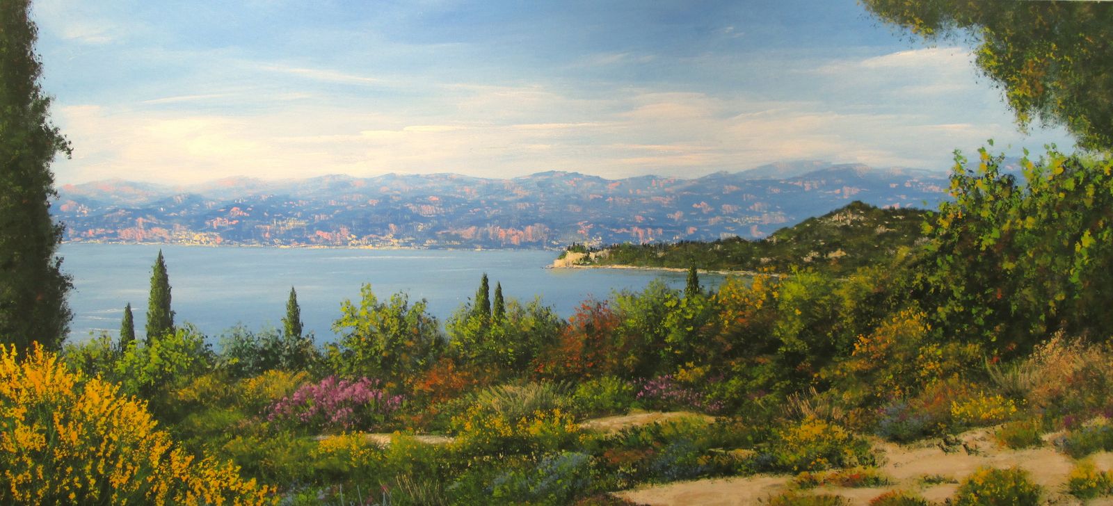 Dalle colline di Bardolino (130x60)